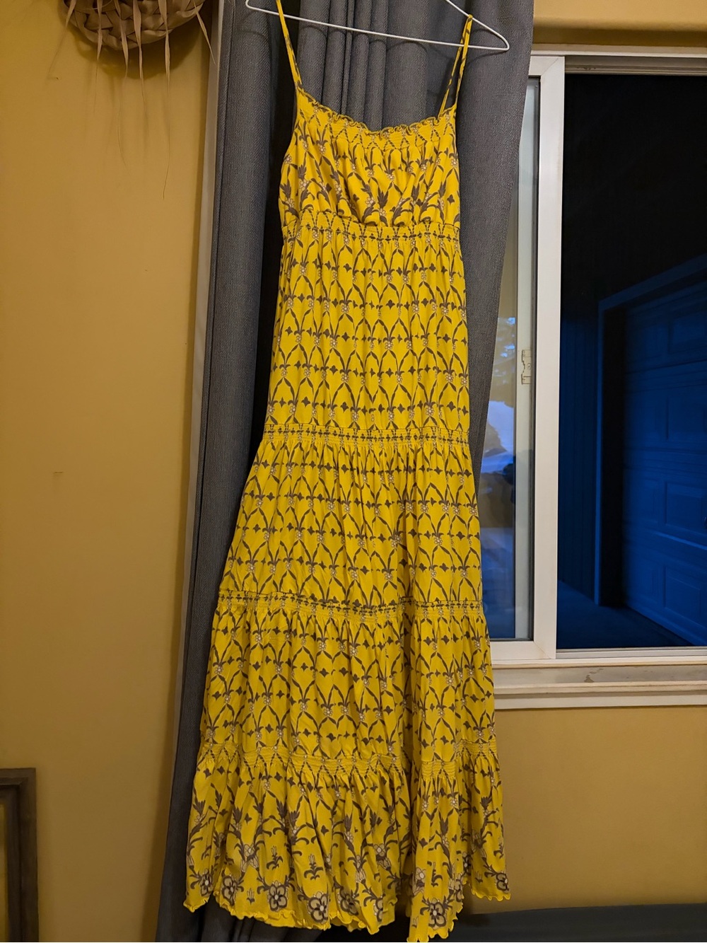 Juicy couture yellow maxi dress